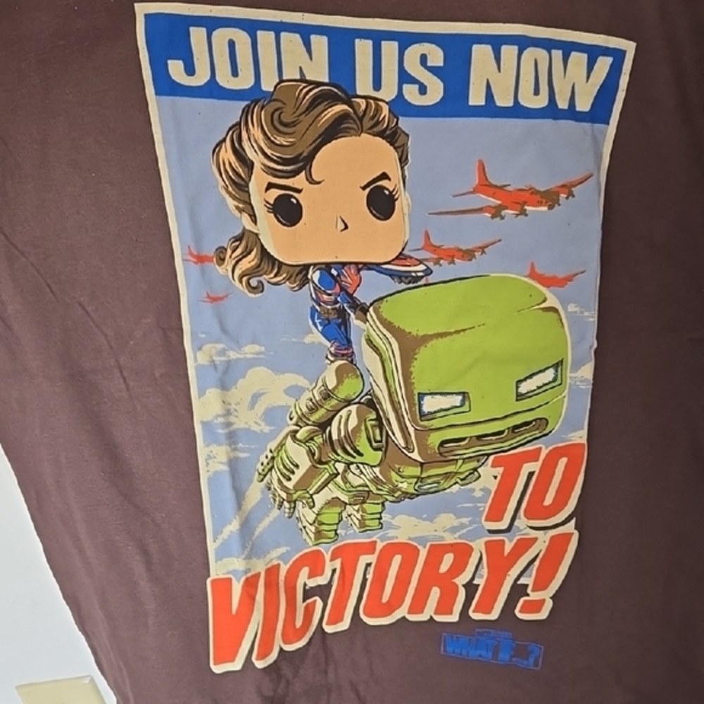 Marvel Brown Short Sleeve Graphic Tee - Picture 3 of 4